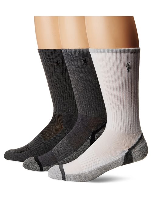 Polo Ralph Lauren Men's 3-Pack Sport Crew Socks