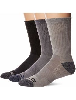 Men's 3 Pack Cushioned Performance Hiker Socks (Low/Quarter/Crew Socks)