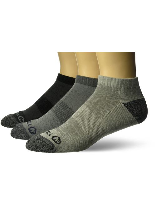 Merrell Men's 3 Pack Cushioned Performance Hiker Socks (Low/Quarter/Crew Socks)