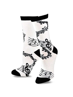 TeeHee Fun Cats Cotton Crew Socks 3-Pack