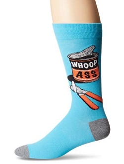 Men's Play on Words Novelty Crew Socks