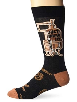 Men's Play on Words Novelty Crew Socks