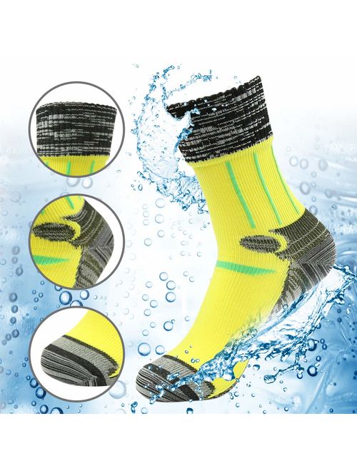 100% Waterproof Breathable Socks, [SGS Certified] RANDY SUN Unisex Sport Climbing Skiing Trekking Hiking Socks