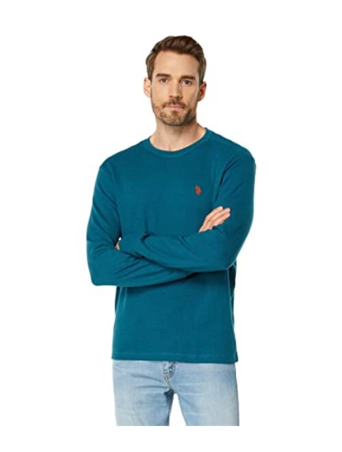 U.S. Polo Assn. Men's Long Sleeve Crew Neck Solid Thermal Shirt