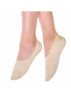 Angelina Assorted Cotton No-Show Liner Socks