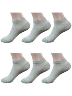 October Elf Men's Socks Low-Cut Thin Cotton Socks Pack of 6