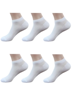 October Elf Men's Socks Low-Cut Thin Cotton Socks Pack of 6