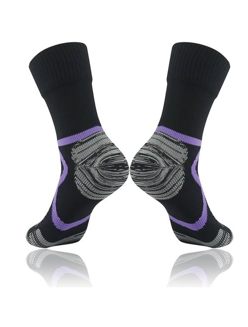 100% Waterproof Hiking Socks, [SGS Certified] RANDY SUN Unisex Ventilated Breathable Skiing Trekking Sock