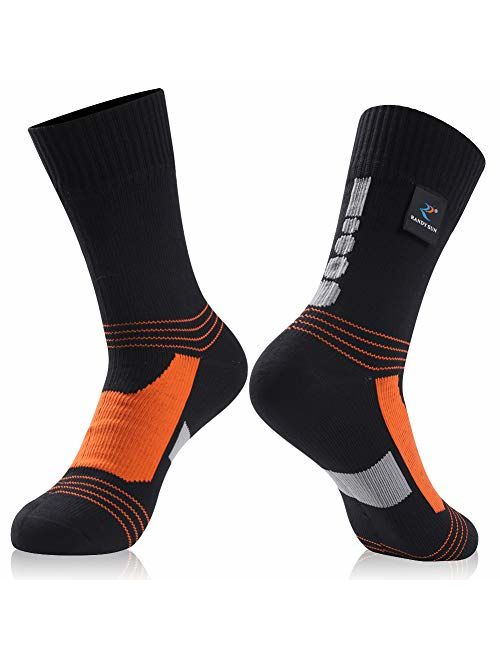 100% Waterproof Hiking Socks, [SGS Certified] RANDY SUN Unisex Ventilated Breathable Skiing Trekking Sock