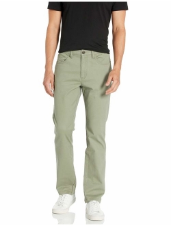 Men's Straight-Fit 5-Pocket Comfort Stretch Chino Pant