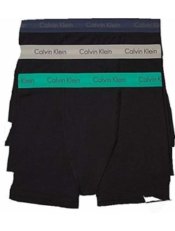 Underwear Men's 3 Pack Cotton Stretch Boxer Briefs