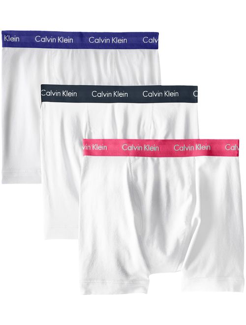 Calvin Klein Underwear Men's 3 Pack Cotton Stretch Boxer Briefs