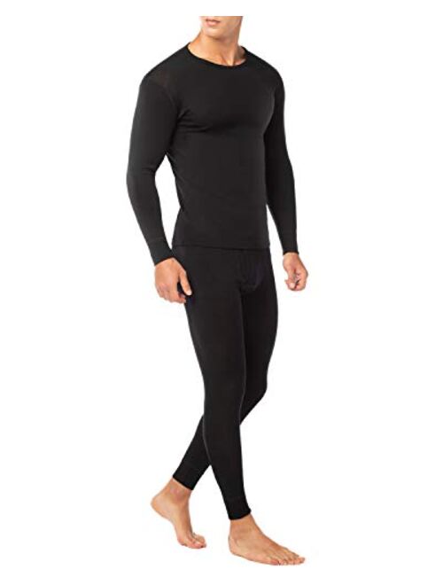 LAPASA Men's 100% Merino Wool Thermal Underwear Long John Set Lightweight Base Layer Top and Bottom M31