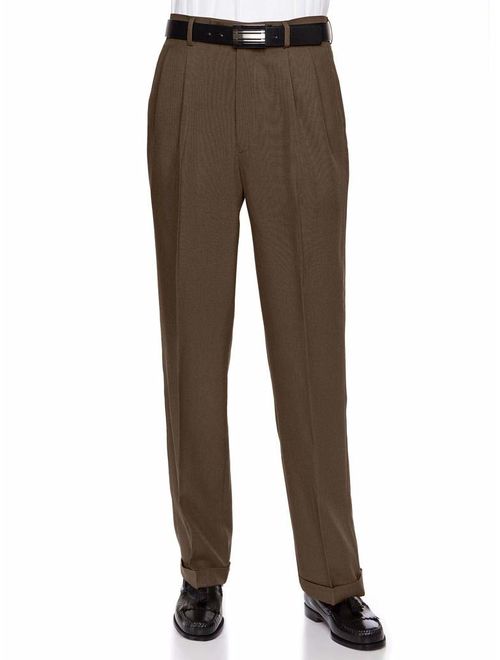 RGM Men's Work to Weekend Pleated Front Dress Pant