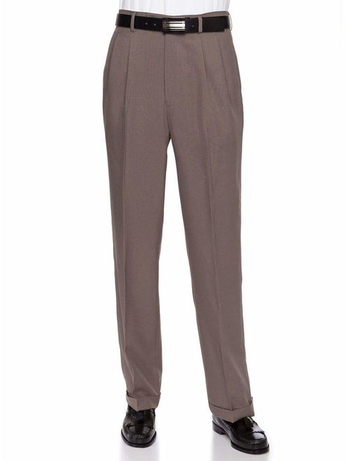 RGM Men's Work to Weekend Pleated Front Dress Pant