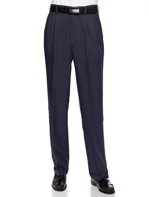 RGM Men's Work to Weekend Pleated Front Dress Pant