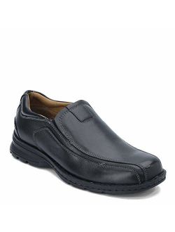 Mens Agent Leather Dress Casual Loafer Shoe