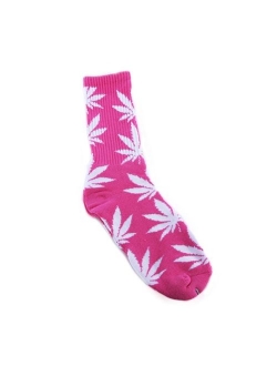 New Marijuana Weed Leaf Cotton High Socks Men/Women sport socks