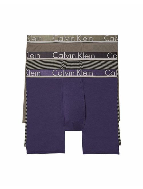 Calvin Klein Underwear Men's Comfort Micro 3 Pack Boxer Briefs