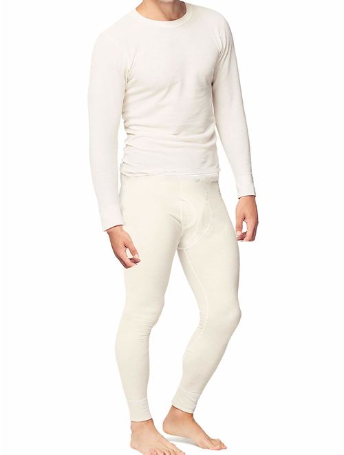 Place and Street Men's Cotton Thermal Underwear Set Shirt Pants Long Johns