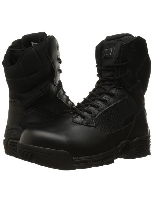 Magnum Men's Stealth Force 8" Side Zip Waterproof Comp Toe I Shield Military and Tactical Boot