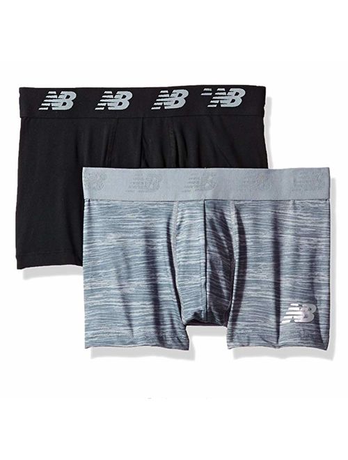 New Balance Men's Premium Performance 3" Trunk Underwear (Pack of 2)