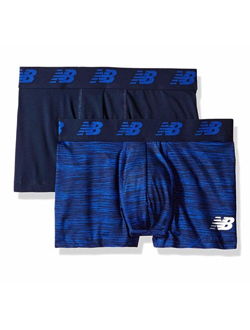 New Balance Men's Premium Performance 3" Trunk Underwear (Pack of 2)