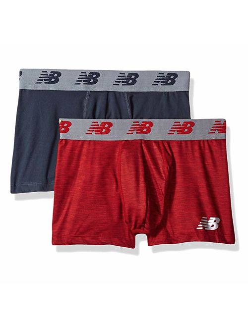 New Balance Men's Premium Performance 3" Trunk Underwear (Pack of 2)