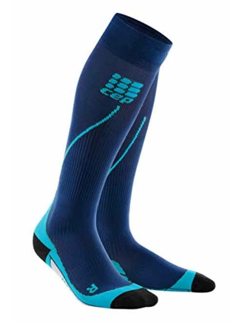 Men's Athletic Compression Run Socks - CEP Tall Socks for Performance