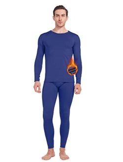 MANCYFIT Thermal Underwear for Men Long Johns Set Fleece Lined Ultra Soft