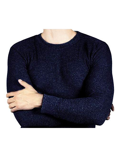 Joe Boxer Thermal Crew Tops - Base Layer Shirt - Long Sleeve Undershirt