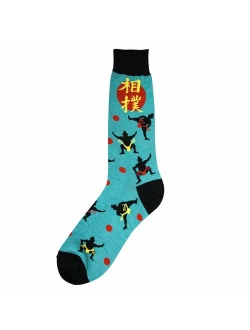 Foot Traffic, Men's Sports-Themed Socks, Fits Men's Shoe Sizes 7-12