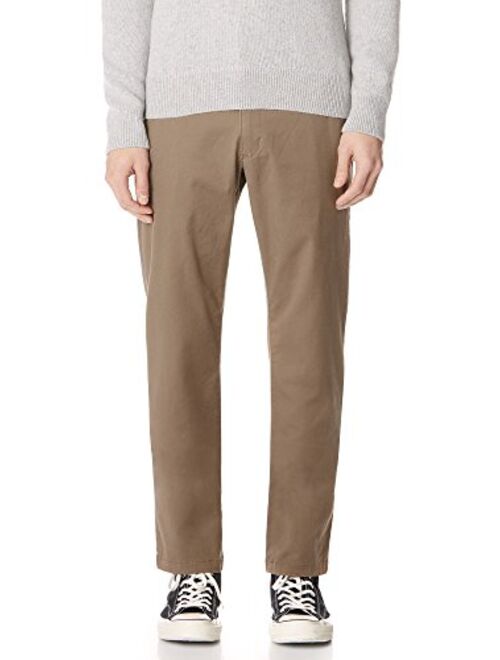 RVCA Men's The Weekend Stretch Chino Pant, Dark Khaki, 38