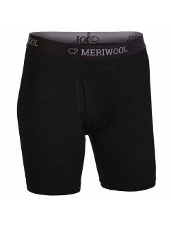 MERIWOOL Mens Boxer Briefs Merino Wool Underwear Base Layer for Men