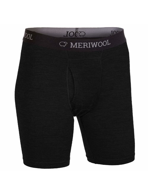 MERIWOOL Mens Boxer Briefs Merino Wool Underwear Base Layer for Men