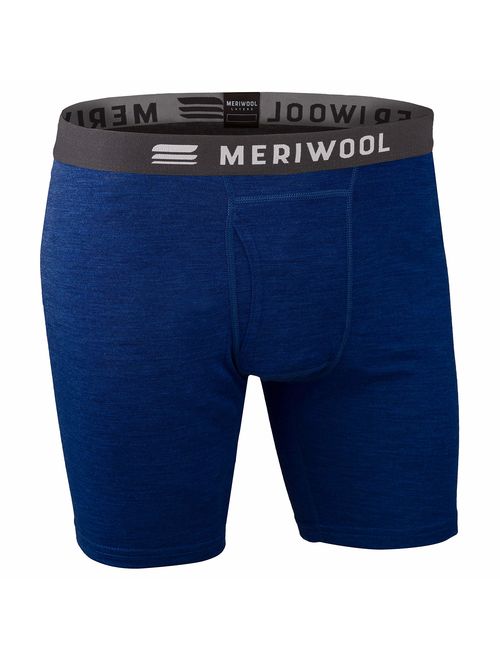 MERIWOOL Mens Boxer Briefs Merino Wool Underwear Base Layer for Men