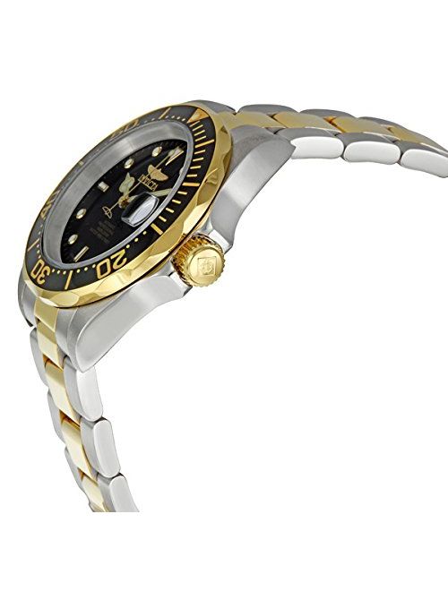 Invicta Men's 8927 Pro Diver Collection Automatic Watch, Gold-Tone/Black