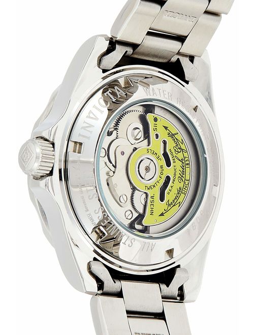 Invicta Men's 9094 40mm Pro Diver Collection Stainless Steel Automatic Dress Watch with Link Bracelet