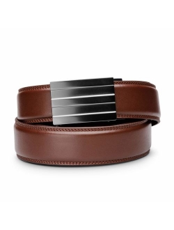 KORE Men's Full-Grain Leather Track Belt | "Endeavor" Alloy Buckle