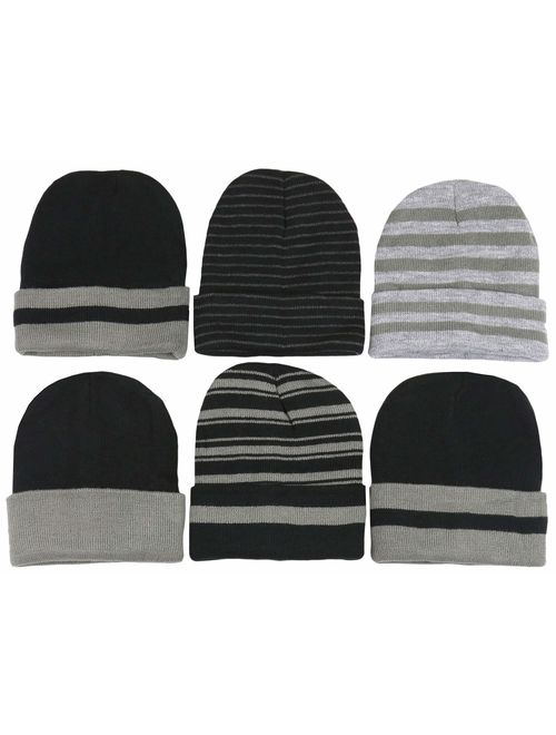 ToBeInStyle Men's Soft Stretchy Beanies