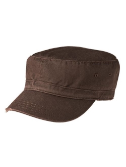 Joe's USA Military Style Distressed Washed Cotton Cadet Army Caps