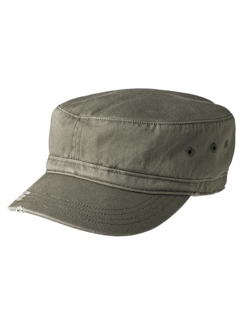 Joe's USA Military Style Distressed Washed Cotton Cadet Army Caps