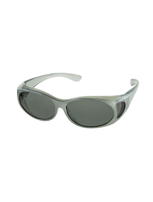 LensCovers Sunglasses - Wear Over Prescription Glasses. Size Small with Polarization.