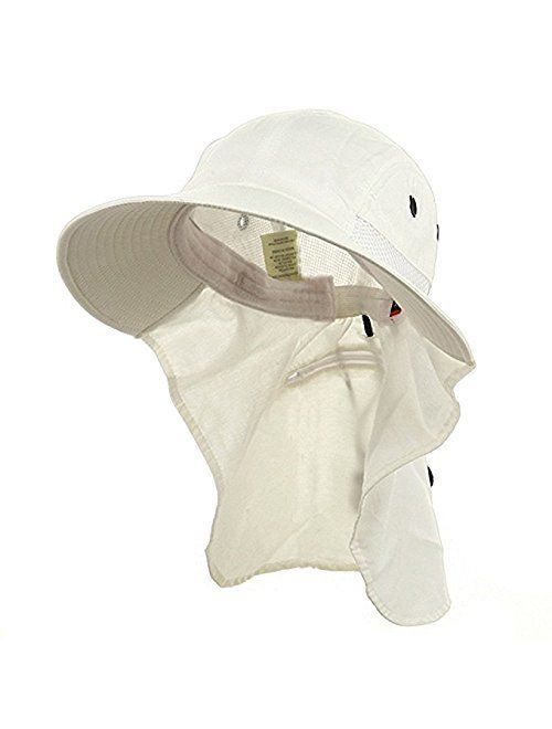 Adam's Headwear Extreme Condition Hat - UPF 50+,White,One Size fits all