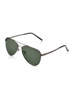 Aviator Sunglasses for Men Women Polarized- UV 400 with Case