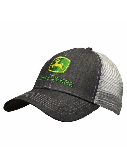 John Deere Dark Denim Style Mesh Back Hat