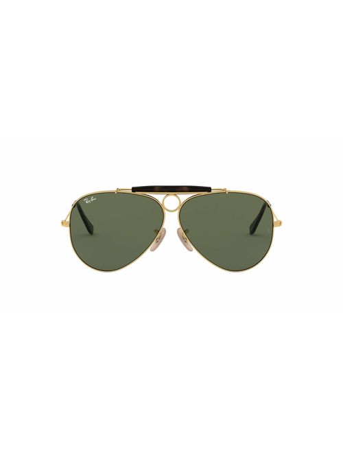 Ray-Ban RB3138 Shooter Aviator Sunglasses