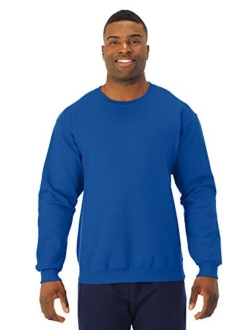 Jerzees Men's Pill Resistant Long Sleeve Crewneck Sweatshirt