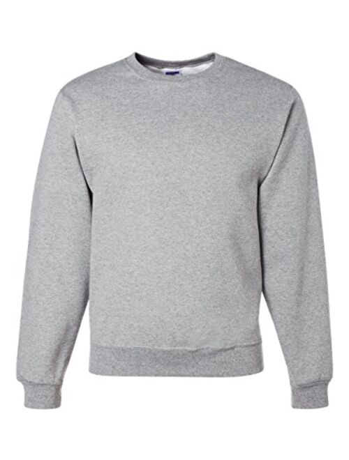 Jerzees Men's Pill Resistant Long Sleeve Crewneck Sweatshirt