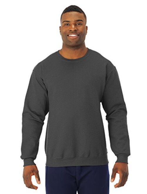 Jerzees Men's Pill Resistant Long Sleeve Crewneck Sweatshirt